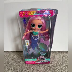 LOL Surprise Tweens Mermaid Lola Waves Fashion Doll with Color Changing Tail